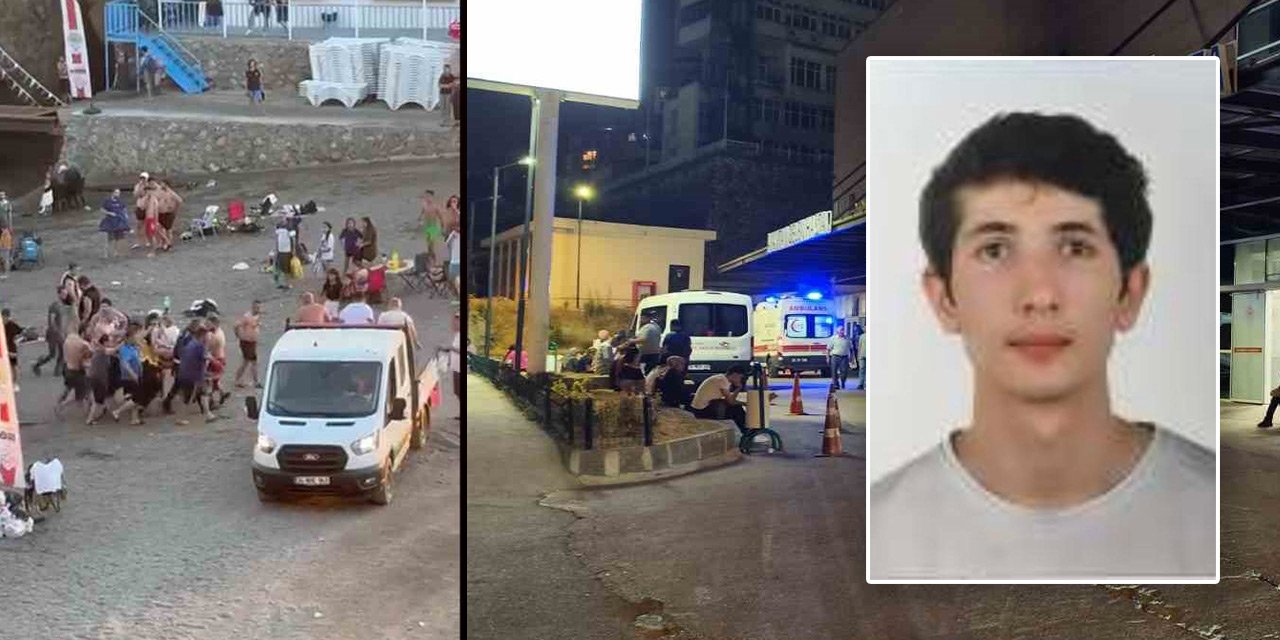 Denizde boğulma tehlikesi geçiren üniversiteli genç hastanede hayatını kaybetti
