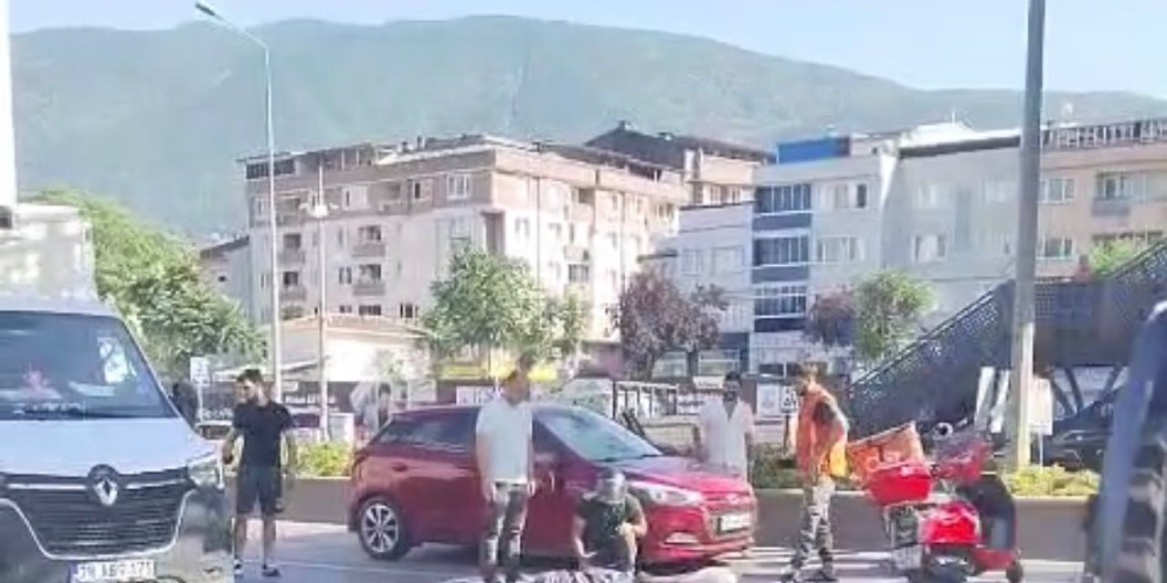 Üst geçit ihlali kazaya mal oldu