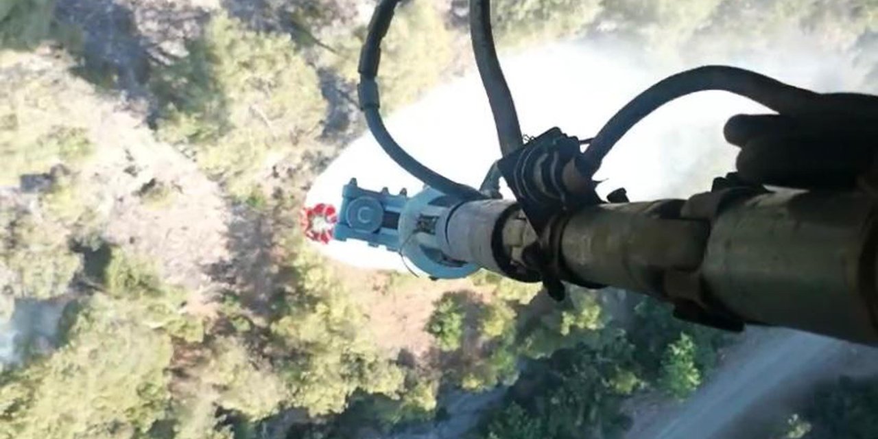 Orman yangını 2’nci gününde