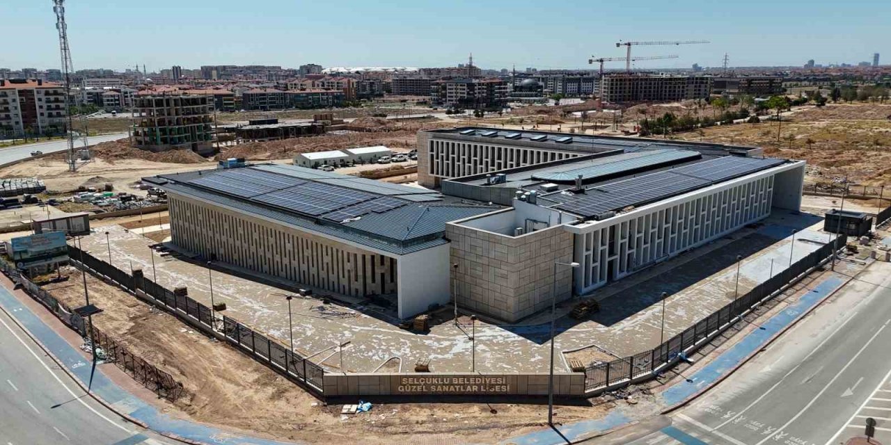 Konya'daki Güzel Sanatlar Lisesi’nde sona yaklaşıldı