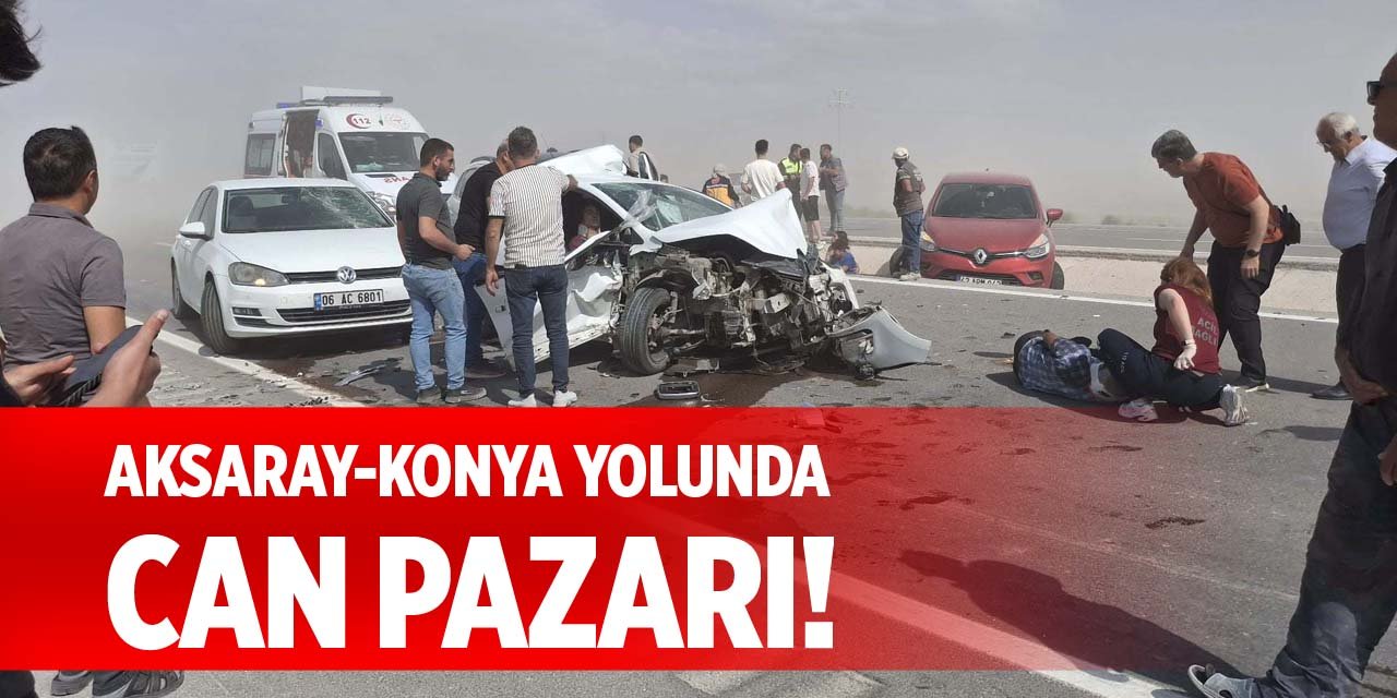 Aksaray-Konya yolunda can pazarı!
