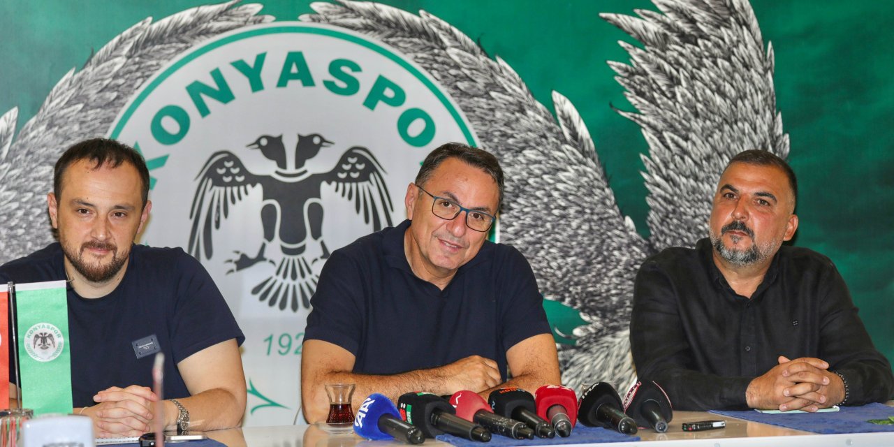 Yönet, Konyaspor için hedeflerini söyledi