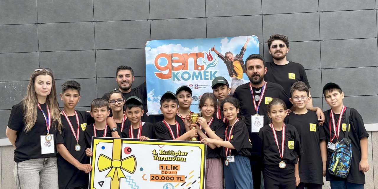 Genç KOMEK öğrencileri Türkiye Şampiyonu oldu