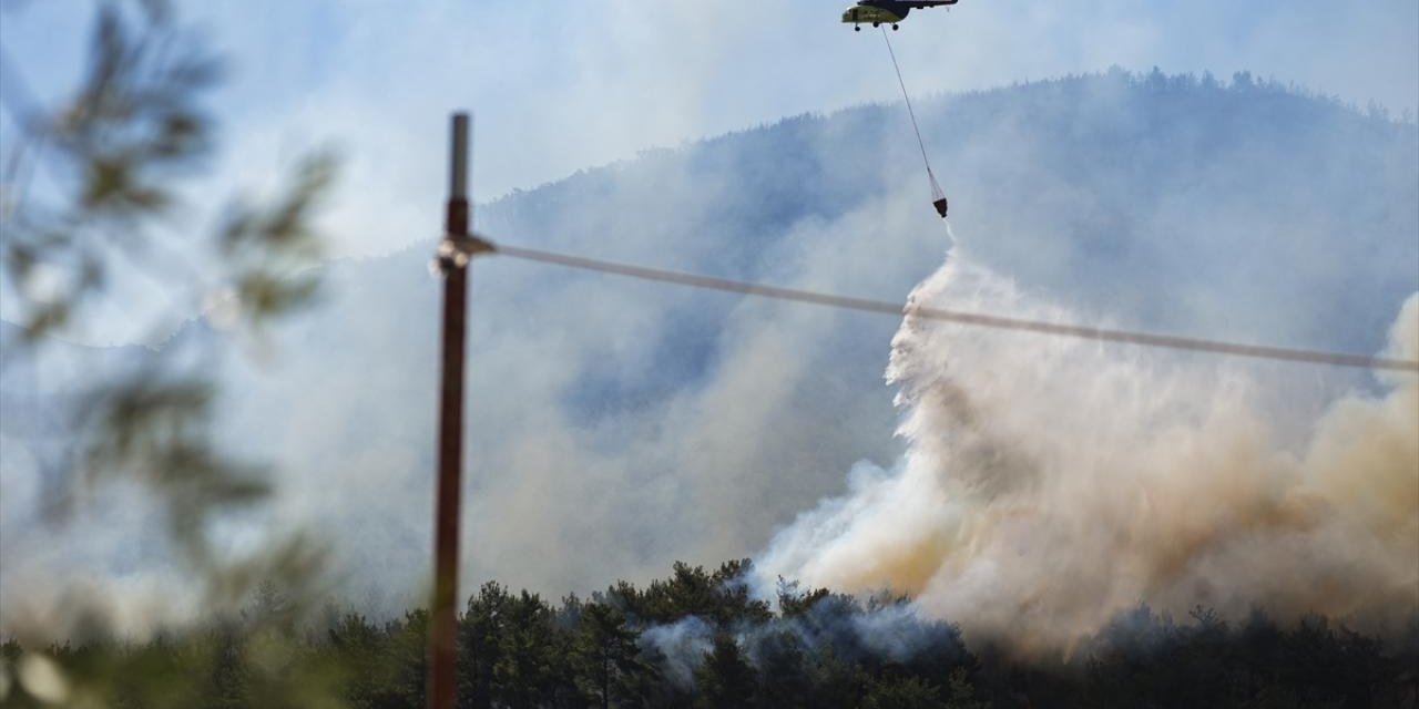 Yurdun dört bir yanında alevlerle mücadele sürüyor
