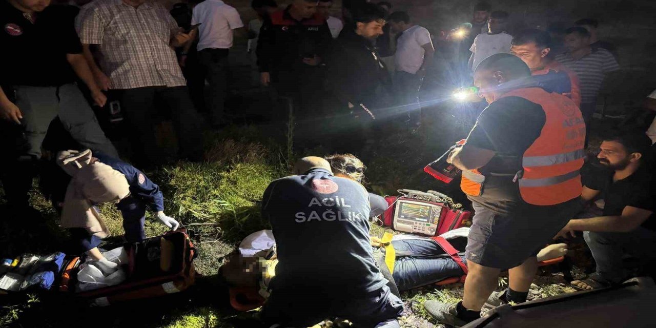 Dicle Nehri’ne düşen genç, ekipler tarafından kurtarıldı