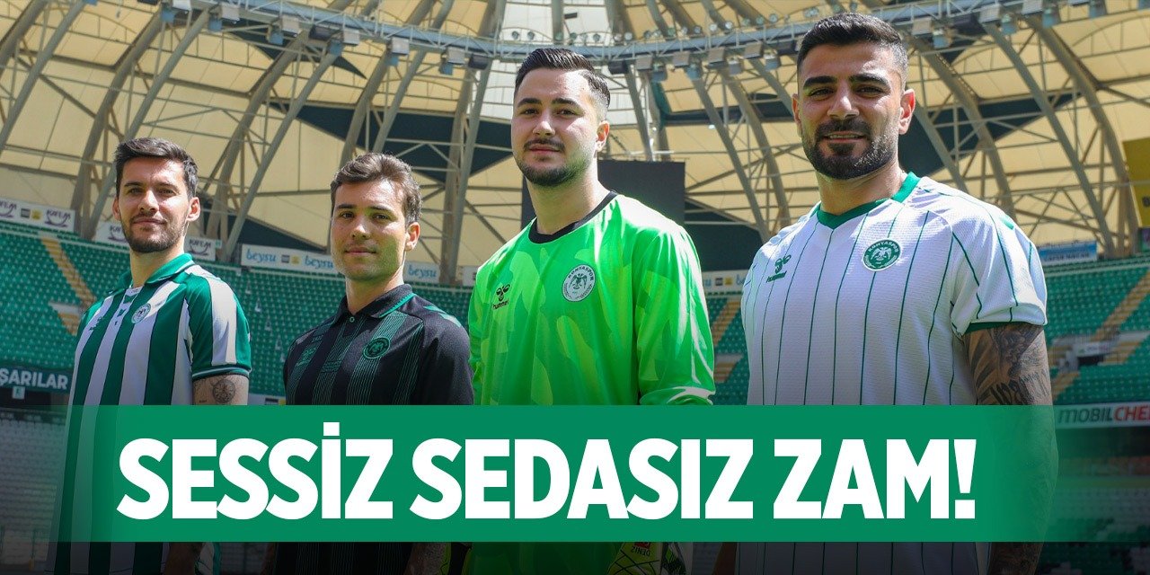 Konyaspor'da formalara büyük zam!