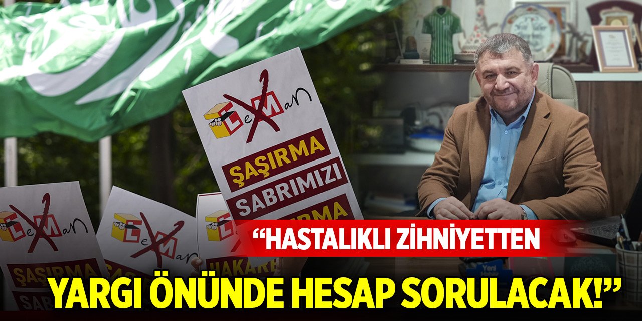 Leman Dergisi’nin alçak provokasyonuna tepki: Hastalıklı zihniyetten yargı önünde hesap sorulacak!