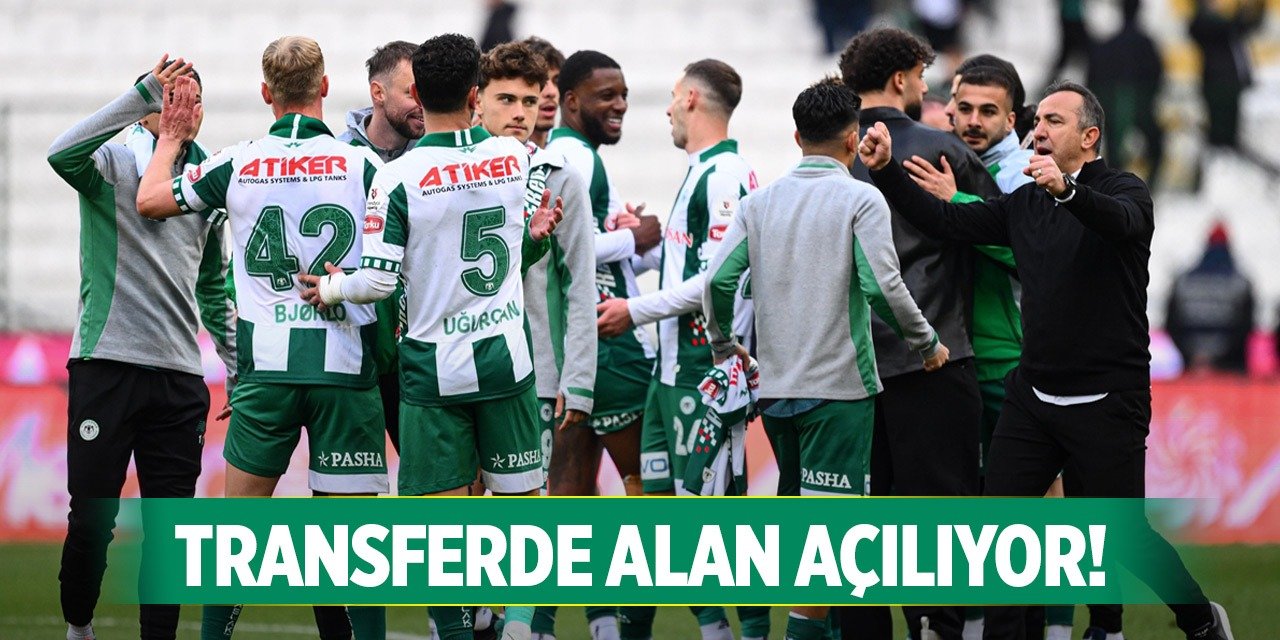 Konyaspor transfere yer açıyor!