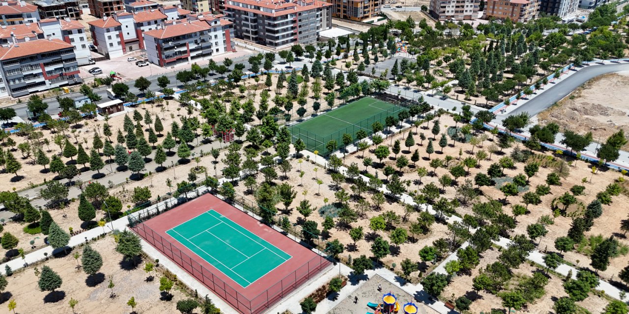 Konya’nın en uzun bisiklet ve yürüyüş yolu bu parkta