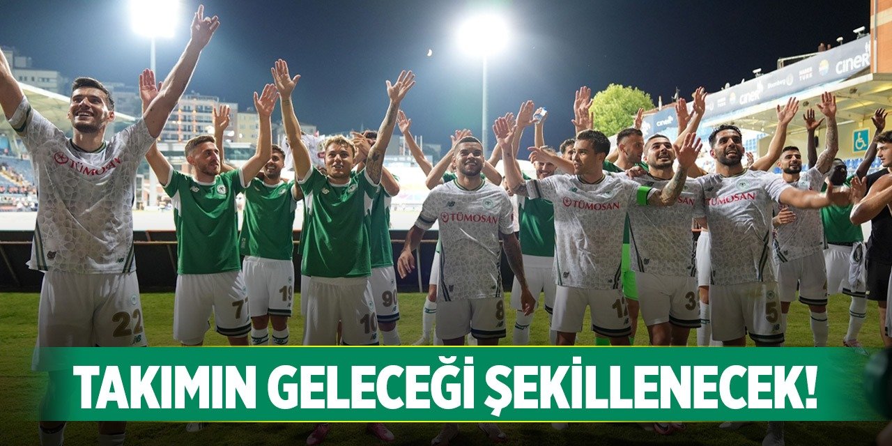 Konyaspor'da kritik kararlar verilecek!