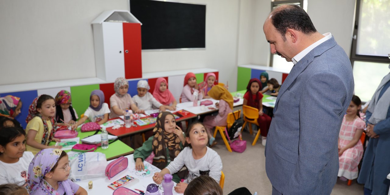 Başkan Altay ve Başkan Kılca Kur’an öğrenen çocukların heyecanına ortak oldu