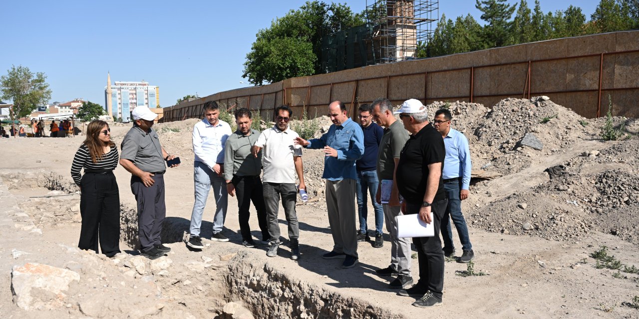 Konya'da Darülmülk Projesi'nin en önemli ayaklarından biri... Çalışmalar sürüyor