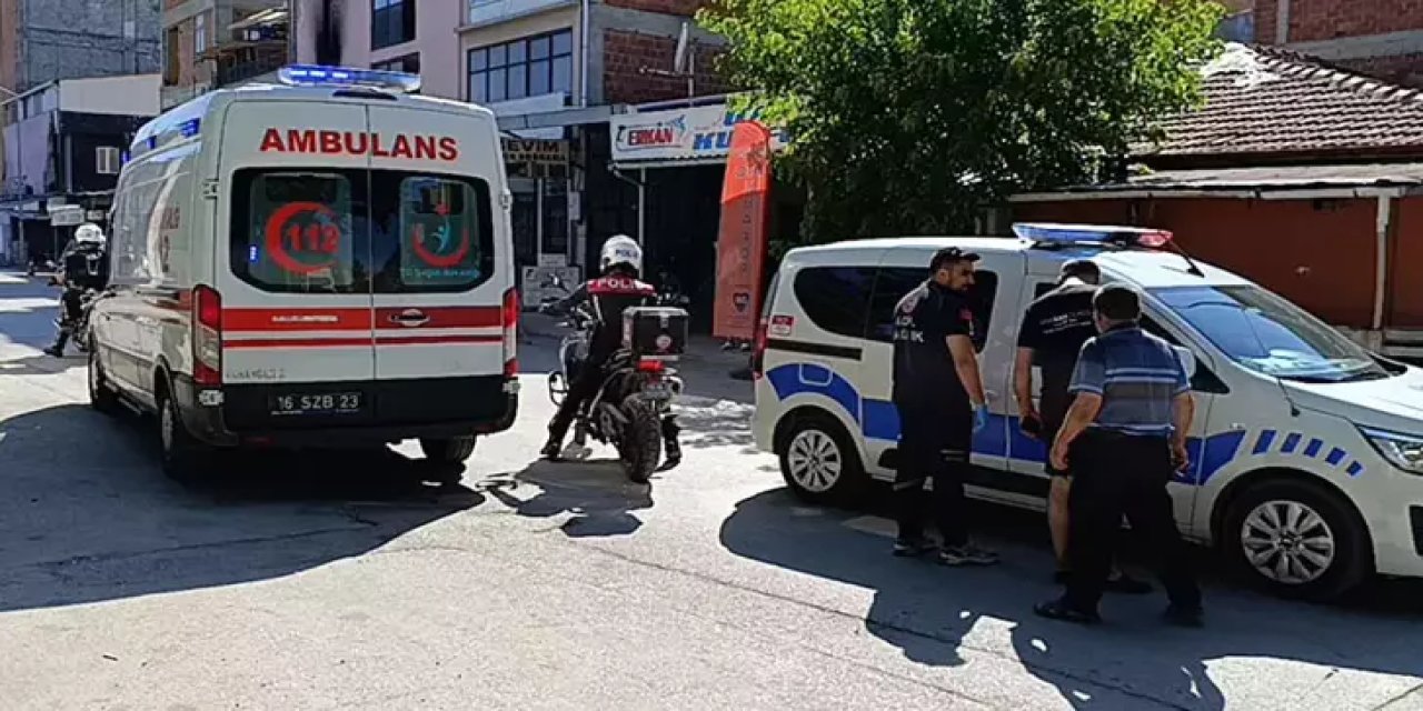 Parkta bıçakladığı kocasını elektrikli bisikletle hastaneye götürdü