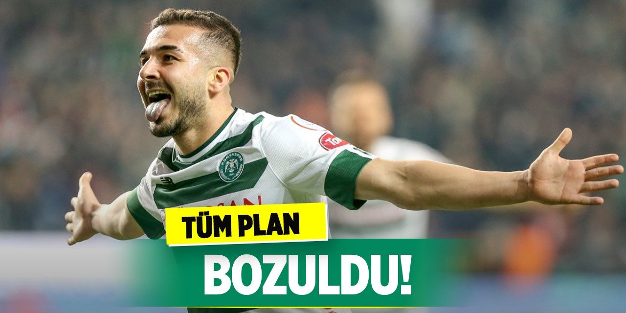 Konyasporlu Oğulcan'dan tatsız haber!