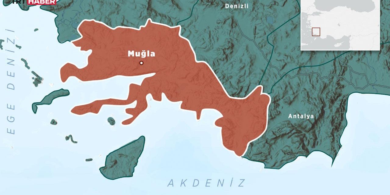 Muğla açıklarında 5 büyüklüğünde deprem