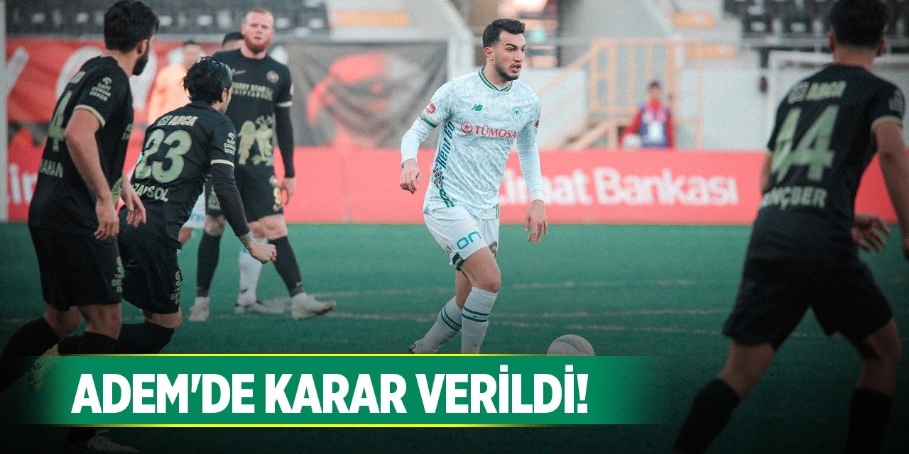 Konyaspor'un Adem Eren kararı!