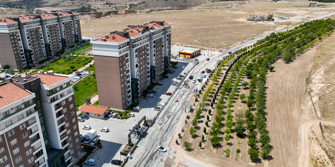 Selçuklu'da çalışmalar sürüyor... Kent estetiği ve yaşam kalitesine değer katıyor