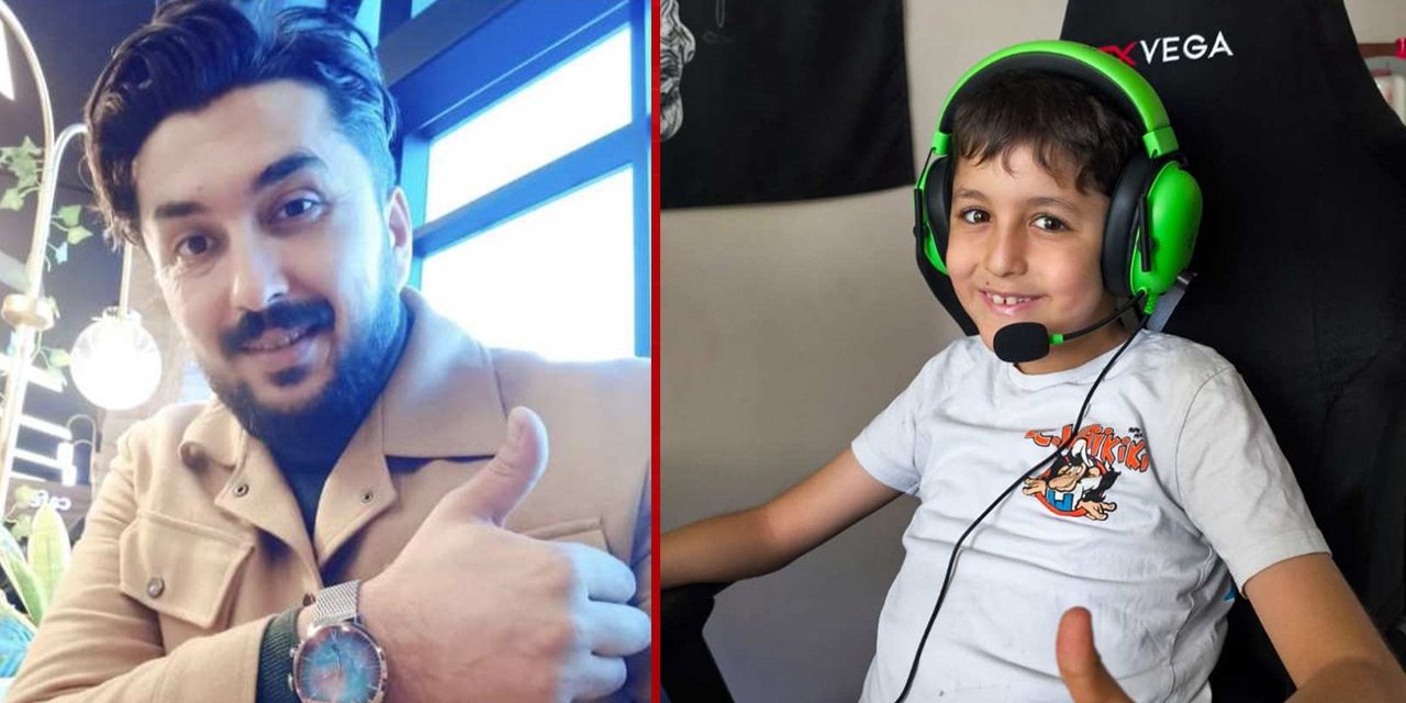 Otomobilin çarptığı baba ve oğlu öldü