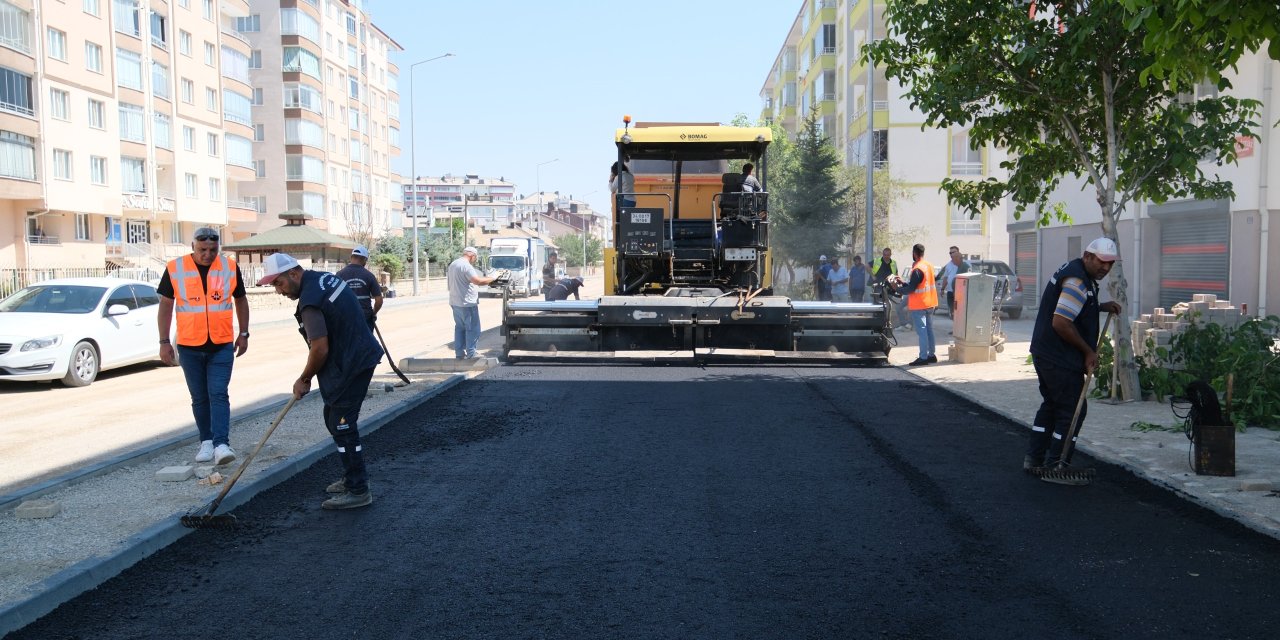 Konya'daki caddeye 6 milyon TL yatırım