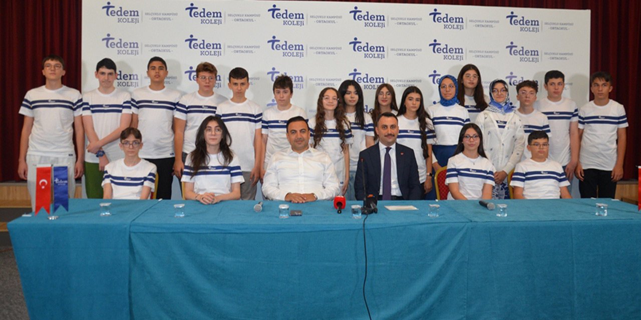 LGS’ de, Bir Türkiye birincisi de Tedem Koleji’nden