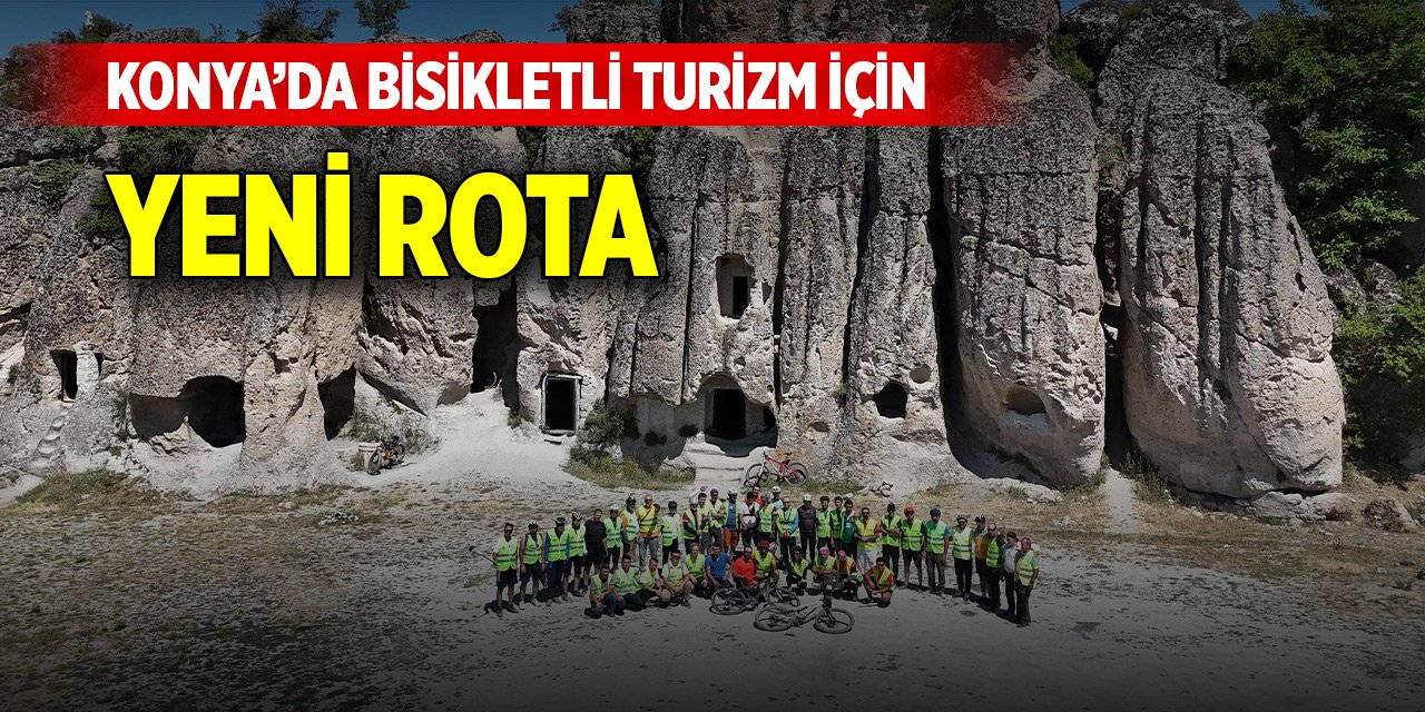 Konya’da bisikletli turizm için yeni rota