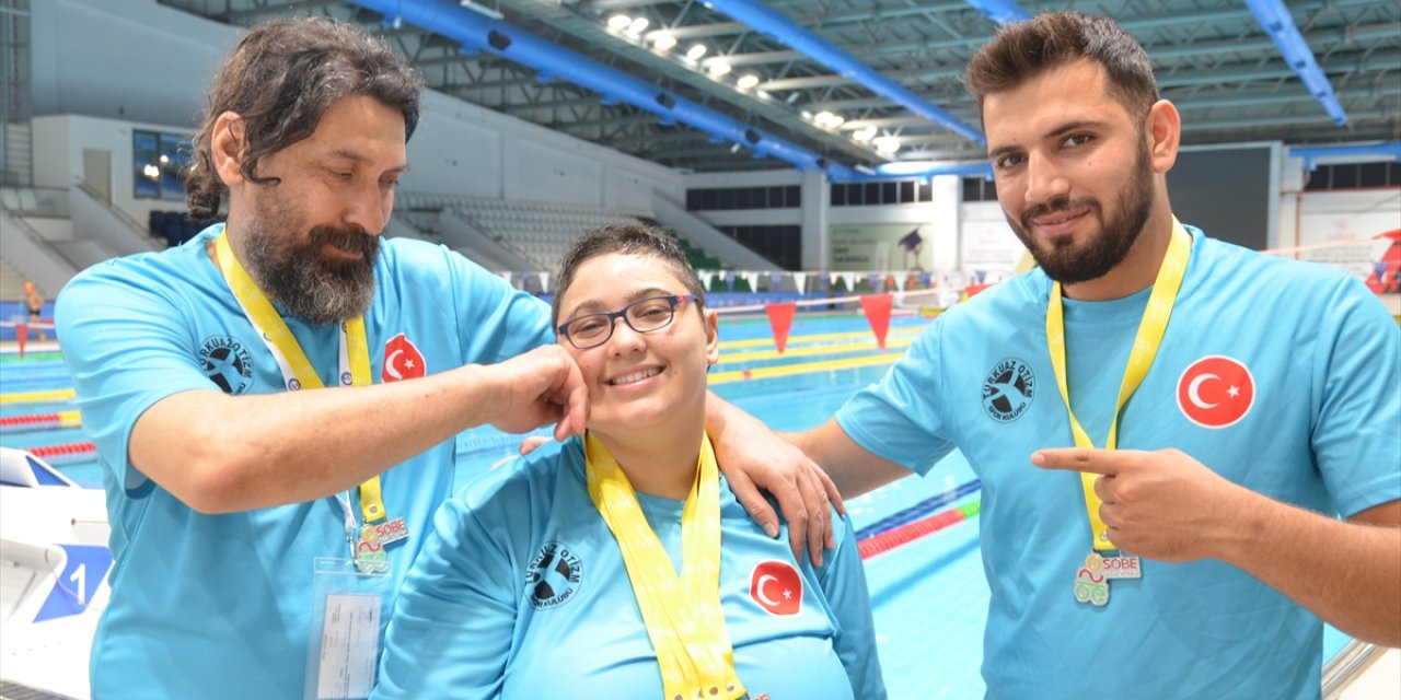 Konya'daki yüzücü yeni başarılara hazırlanıyor