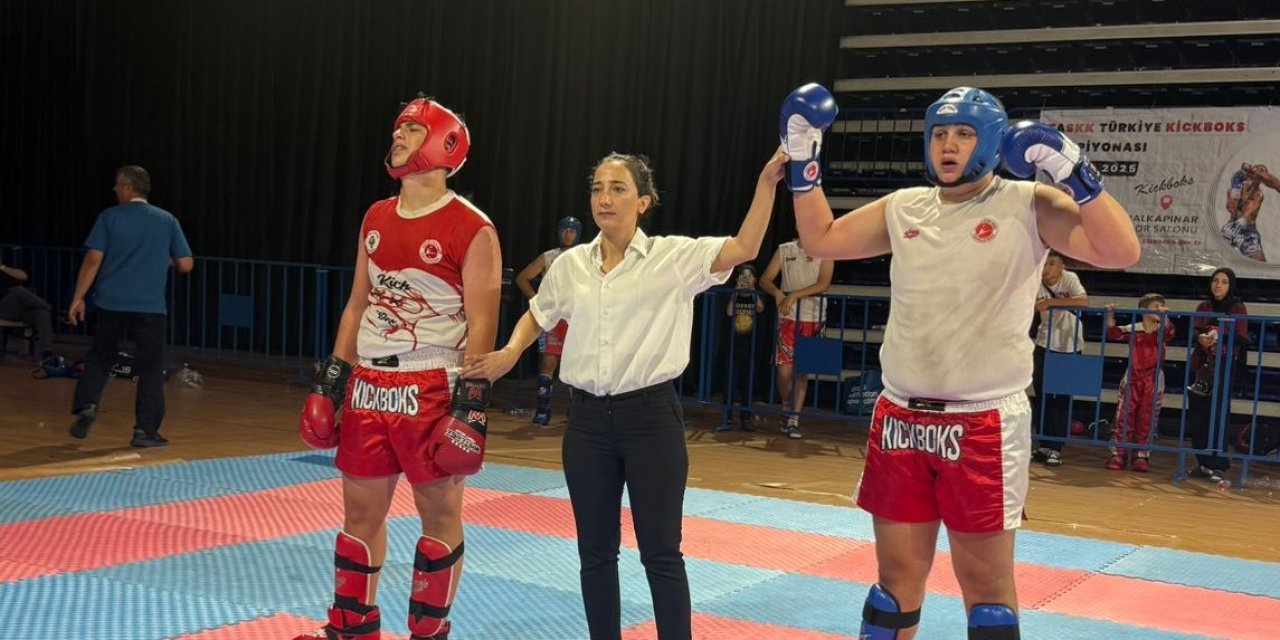 Meram Belediyespor’dan kick boks’ta gururlandıran bir başarı daha