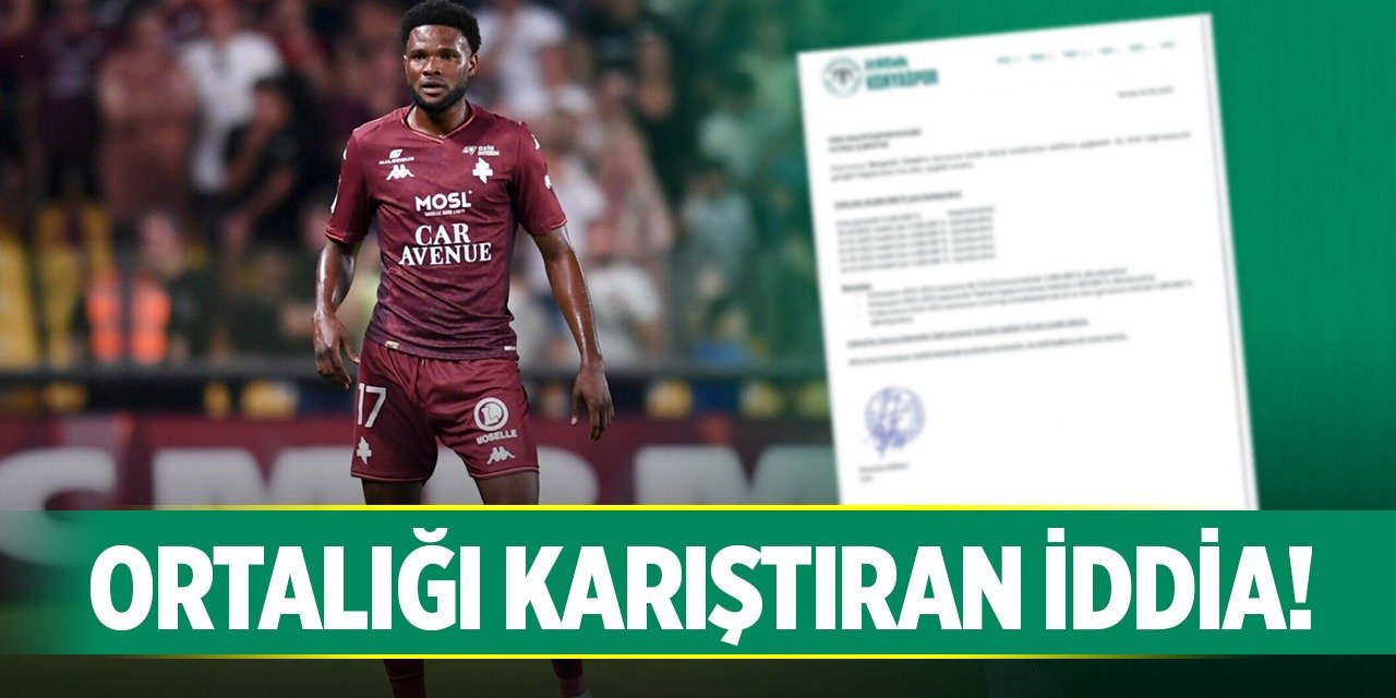 Gündemi sarsacak Konyaspor ve Tetteh konusu!