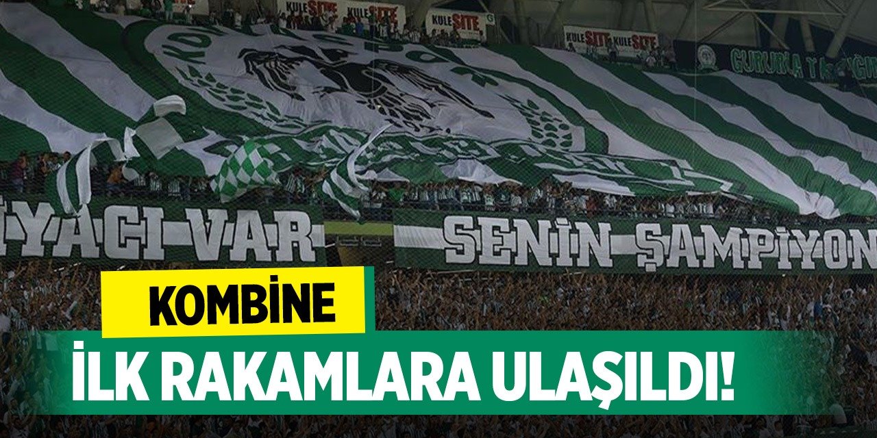 Konyaspor'un ulaştığı kombine sayısı!