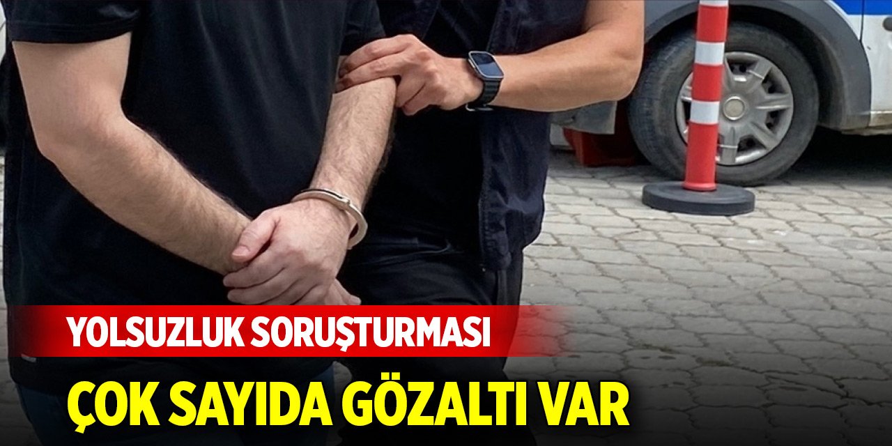 İBB'ye yönelik yolsuzluk soruşturmasında 14 şüpheli gözaltına alındı