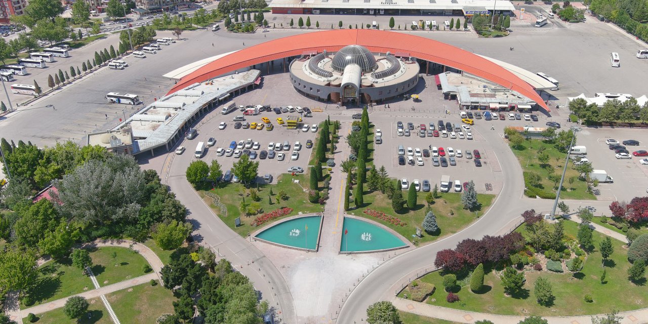 Konya şehir geçişinde  trafik 100 bin arttı