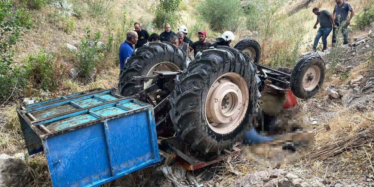 Traktör Devrildi: Öğretmen hayatını kaybetti