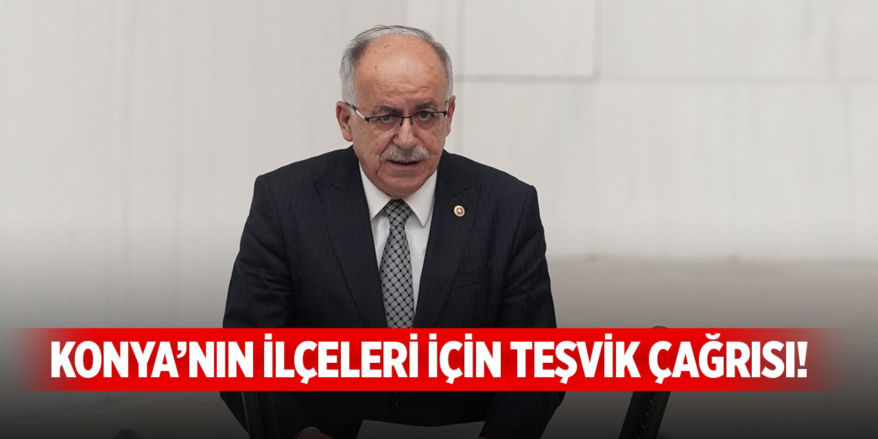 Konya’nın ilçeleri için teşvik çağrısı!