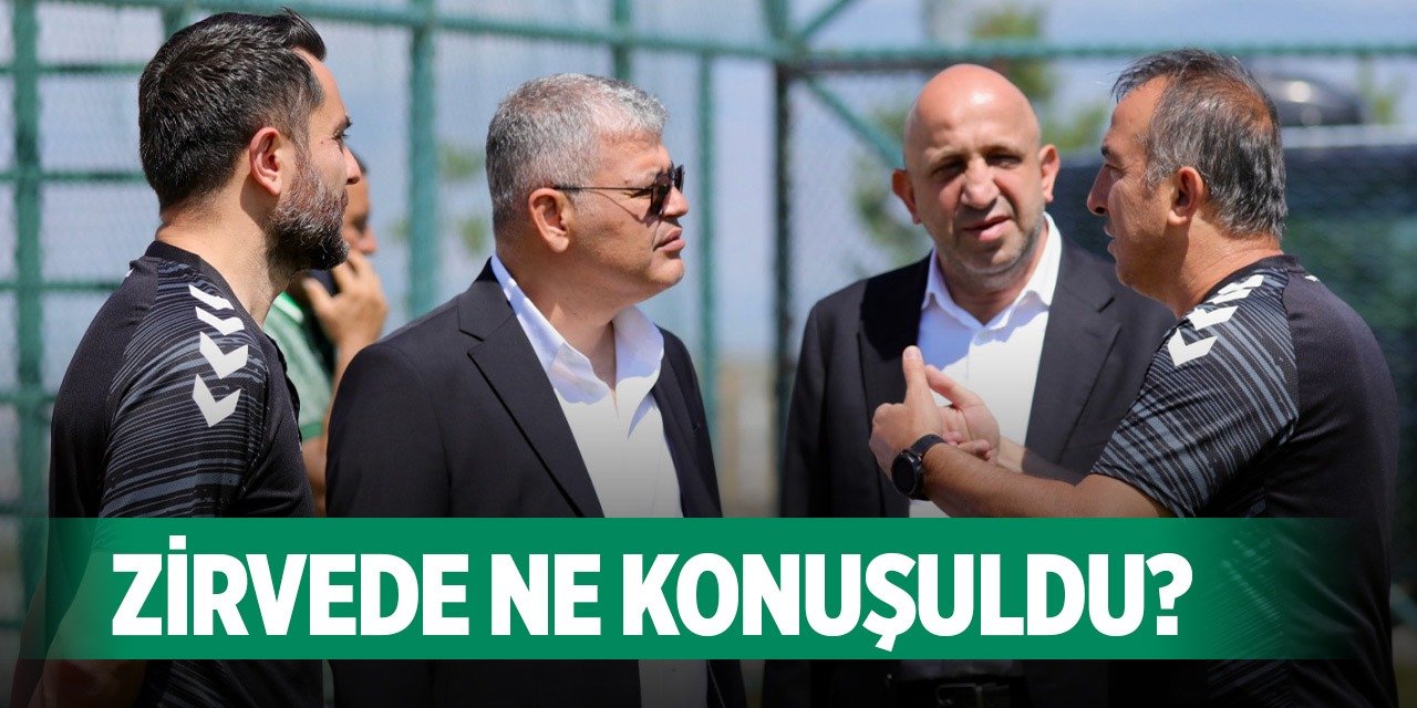 Konyaspor'da o görüşmenin detayları!