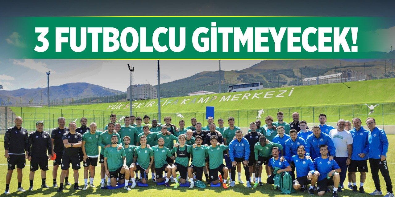 Konyaspor'un kamp kadrosu netleşti!