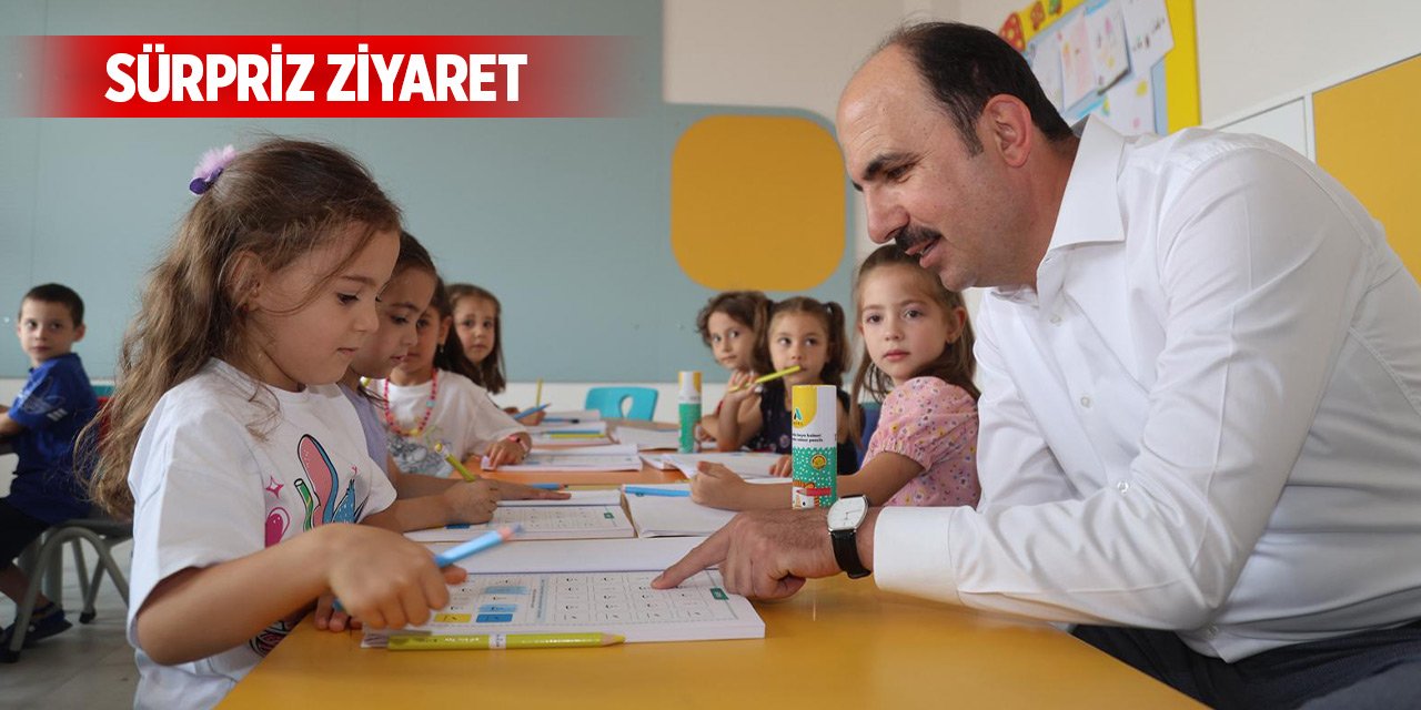 Konya'da Kuran Kursu öğrencilerine sürpriz ziyaret