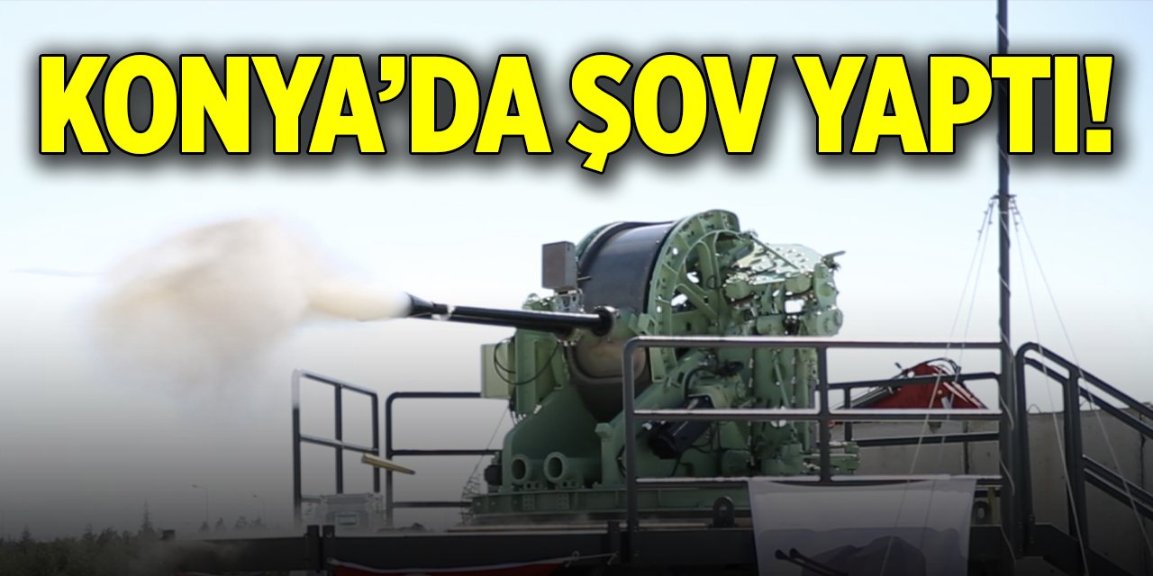 Konya’da şov yaptı!
