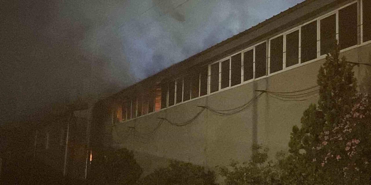 Kimya firmasında korkutan yangın