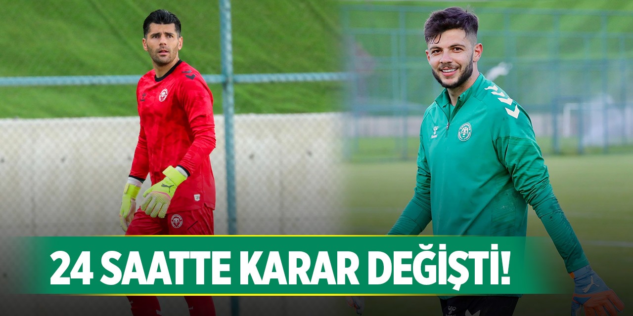 Konyaspor kalede kritik saatleri yaşadı!