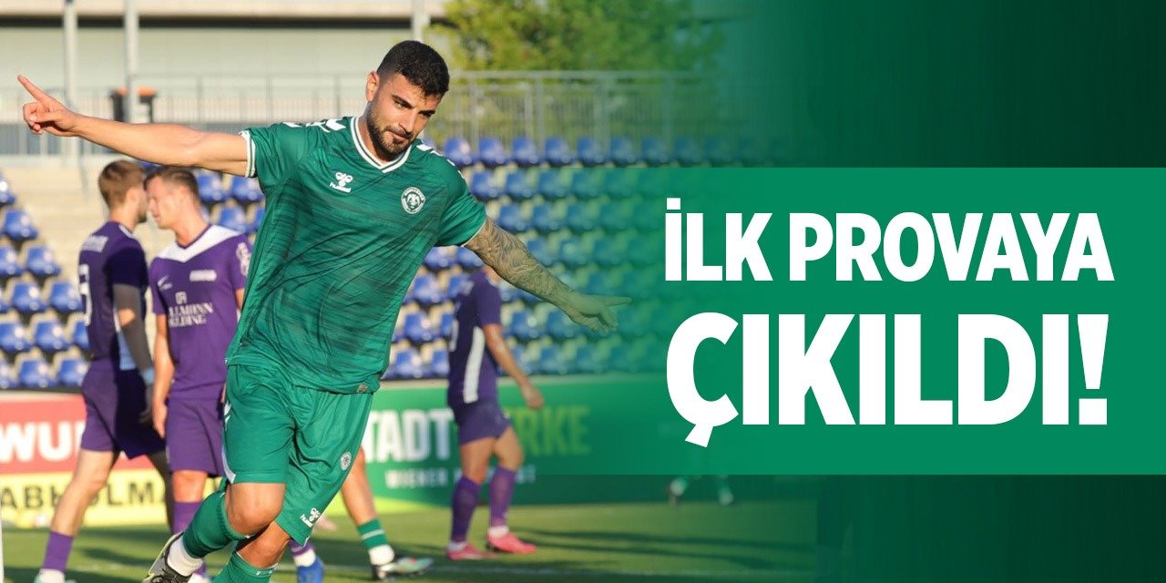 Konyaspor'dan kapalı hazırlık maçı!