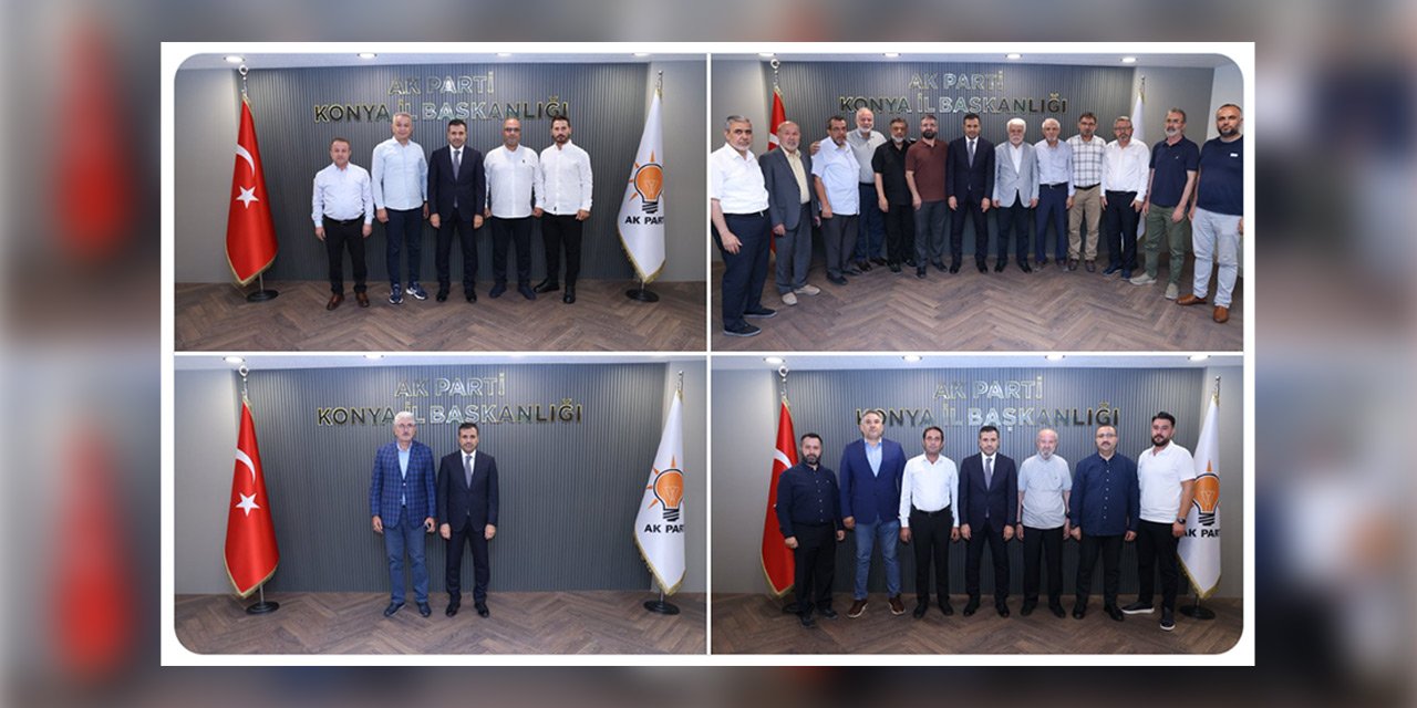 AK Parti Konya İl Başkanı Özgökçen'in yoğun trafiği