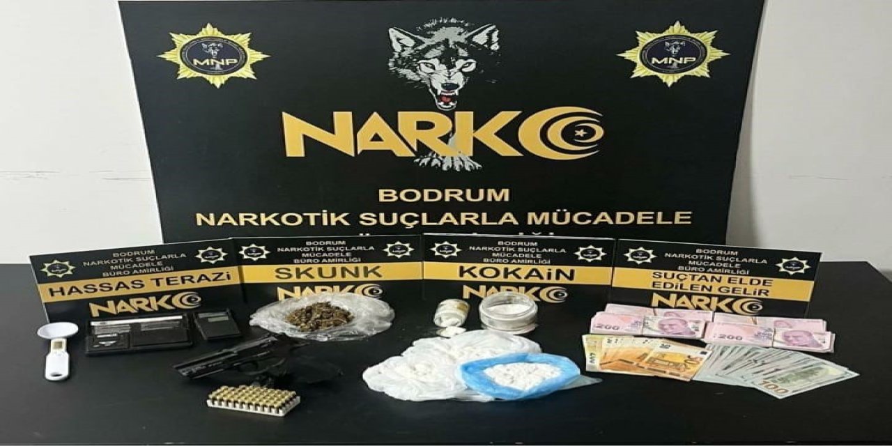 Avrupa’dan Bodrum’a uyuşturucu sevkiyatına darbe: 9 gözaltı