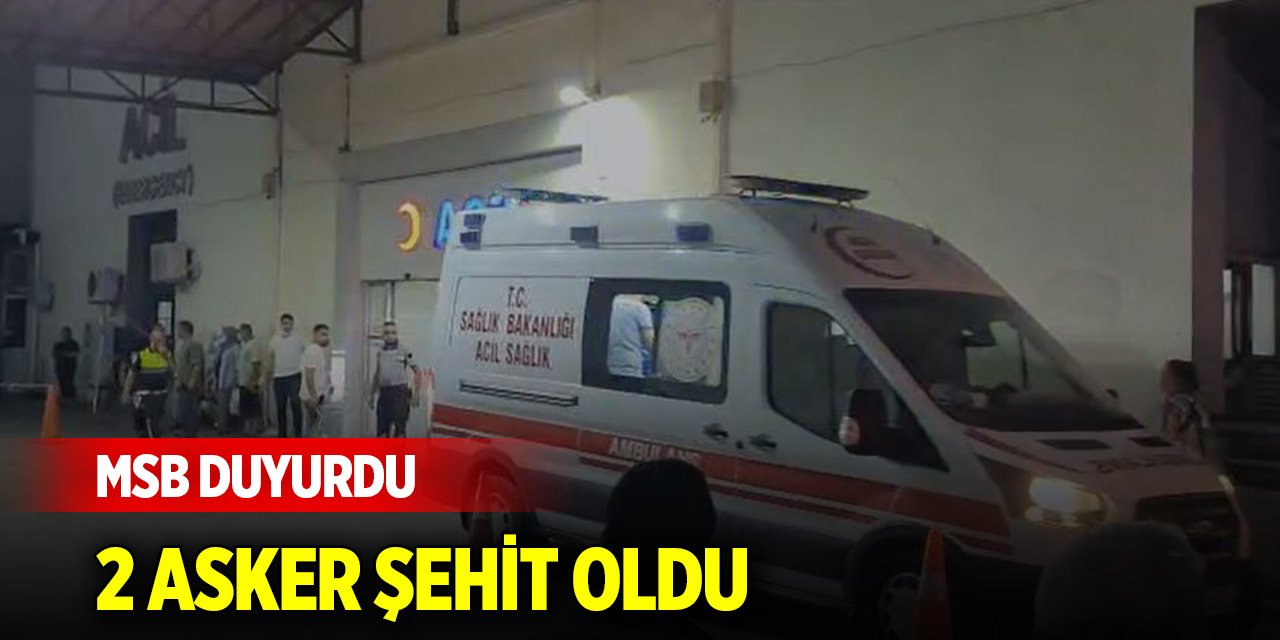 İskenderun'da yüksek ateş şikayetiyle tedaviye alınan 2 asker şehit oldu