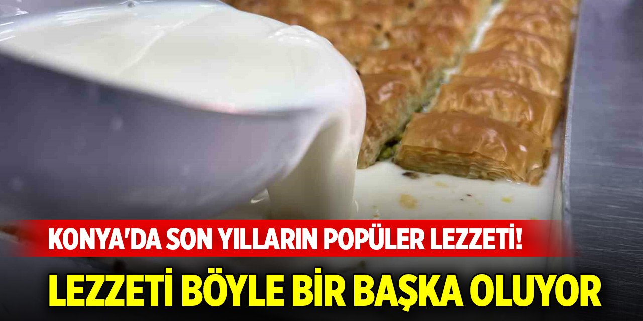 Konya'da son yılların popüler lezzeti! Kara fırında ayrı bir lezzet alıyor