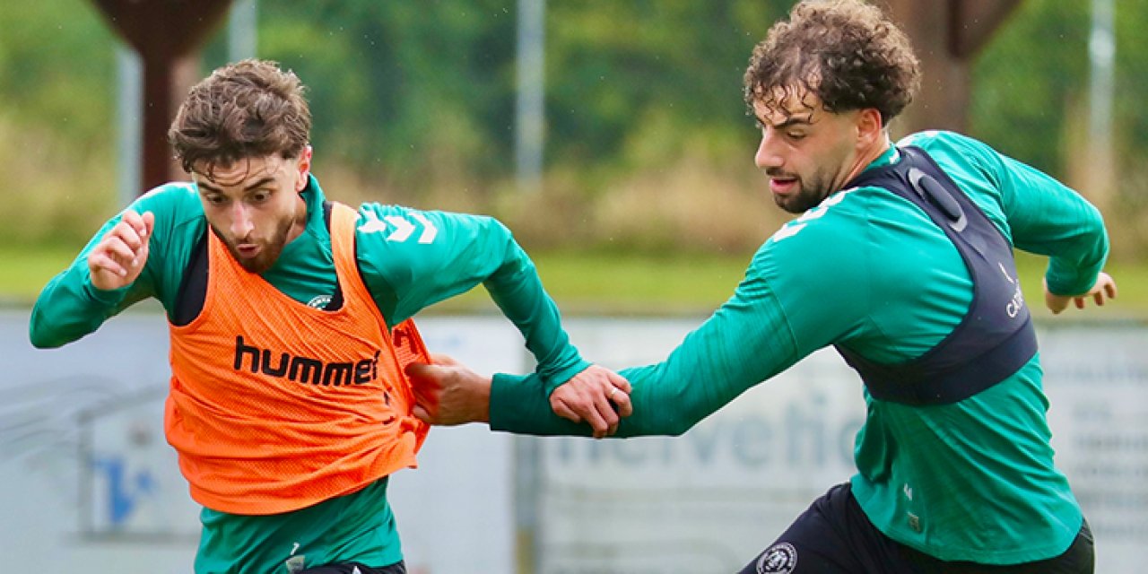 Konyaspor gol çalışması yaptı!