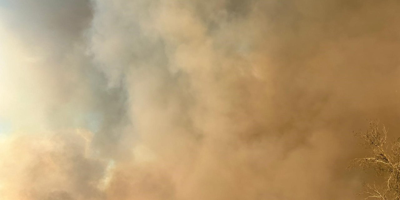 Uşak'taki yangın söndürülemiyor! Tahliyeler devam ediyor