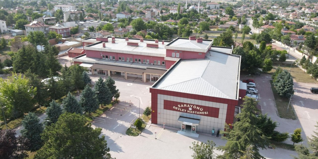 Sarayönü Devlet Hastanesi'nde Mavi, Pembe ve Beyaz Kod tatbikatları gerçekleştirildi