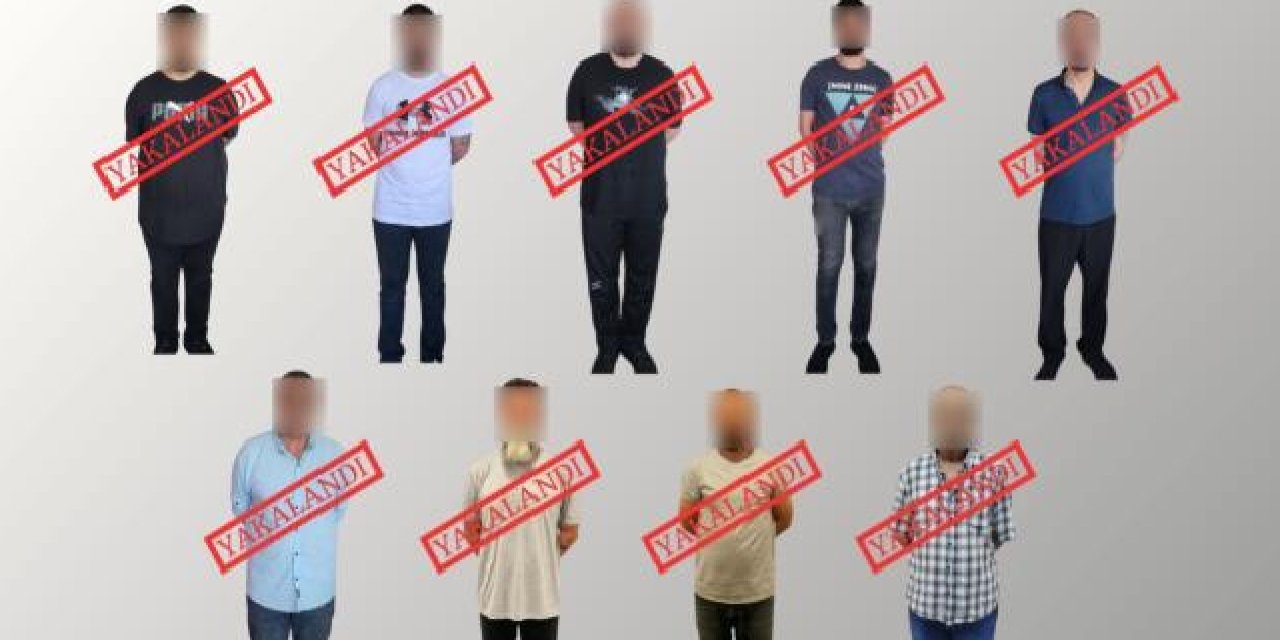 Aranan 9 suçlu Türkiye'ye getirildi