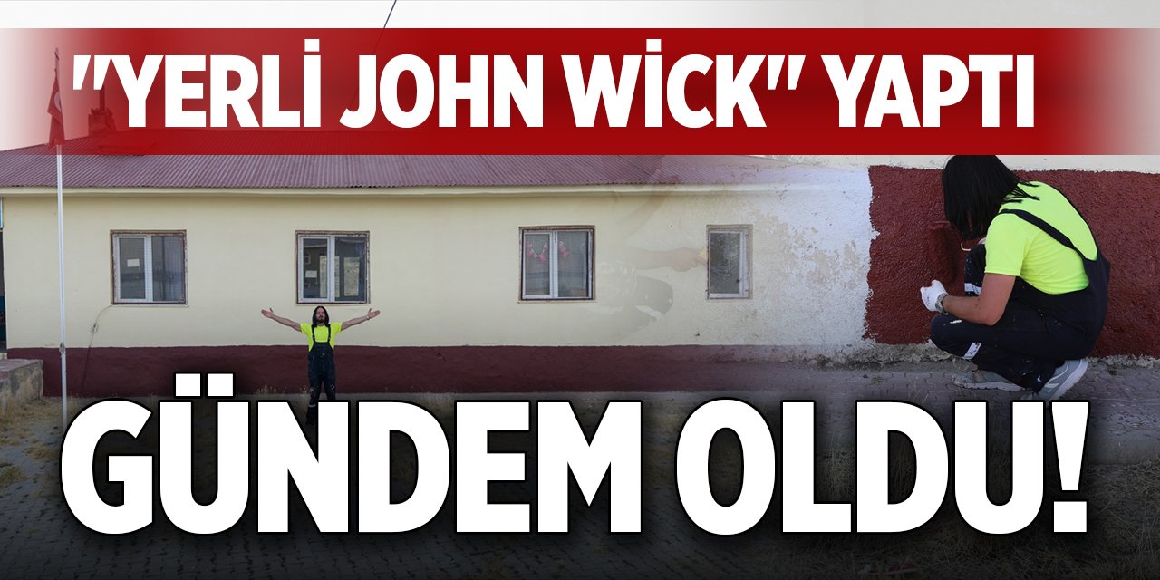 "Yerli John Wick" yaptı, gündem oldu!