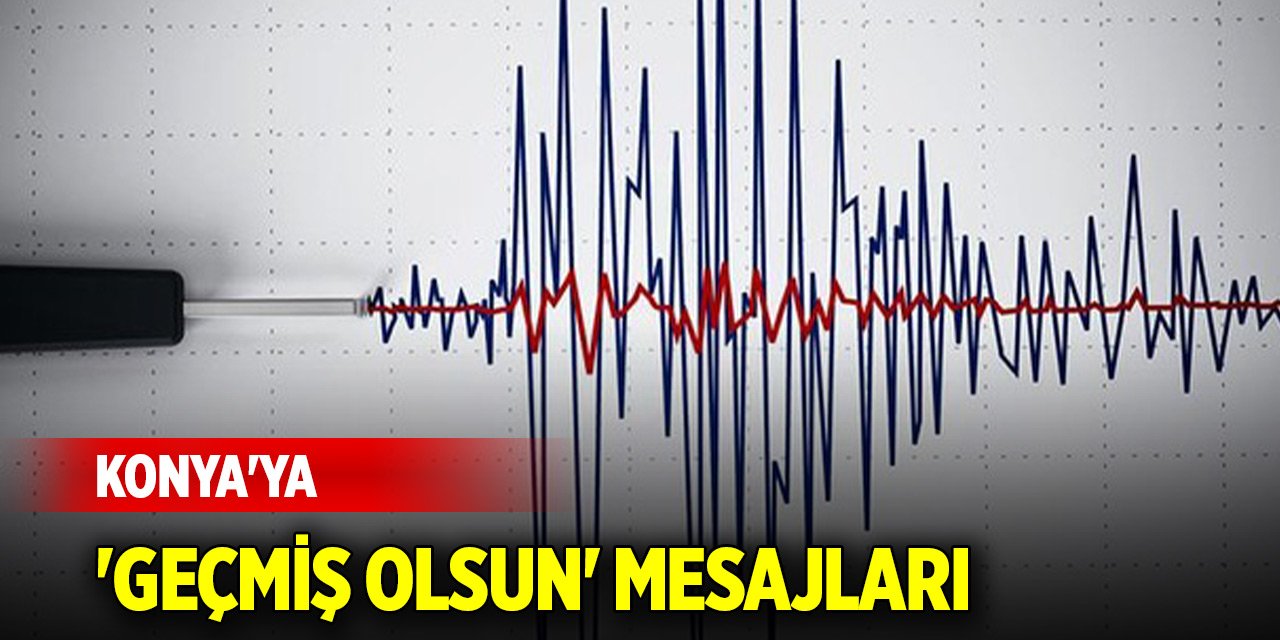 Konya'da deprem... Peş peşe mesajlar